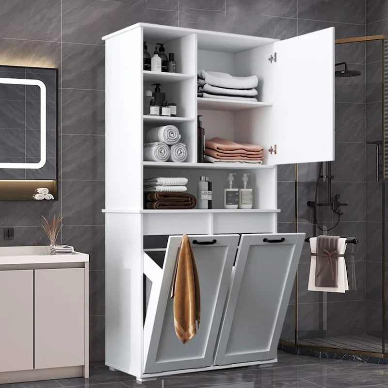 Konsolenschrank in geräuchertem Elfenbein