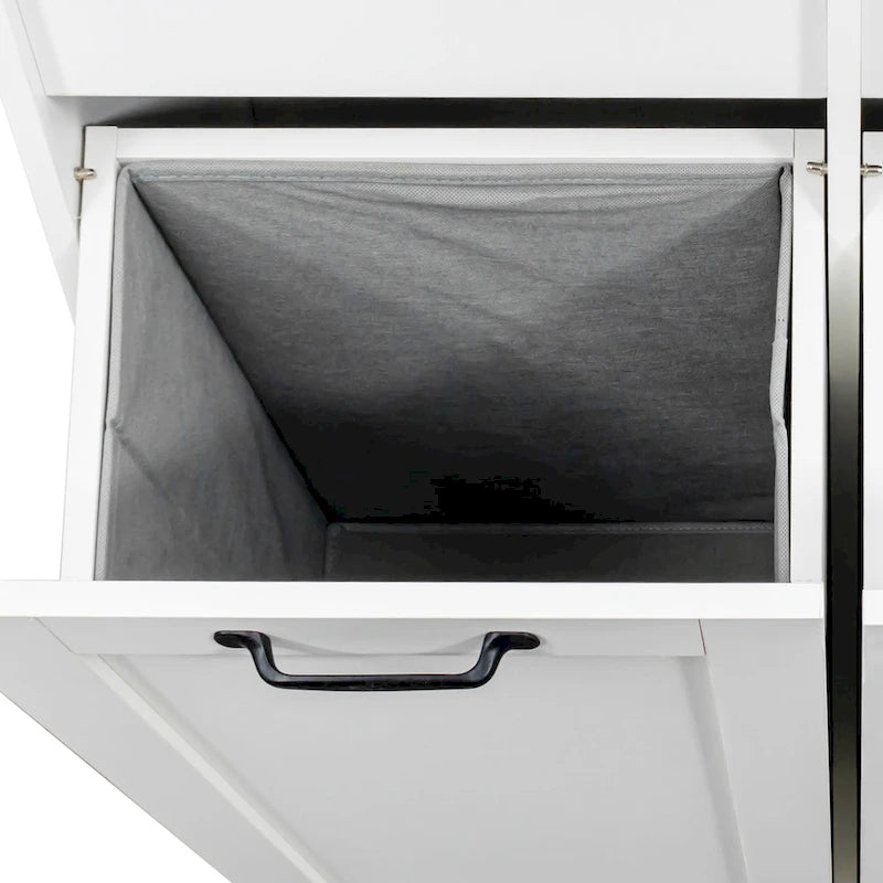 Konsolenschrank in geräuchertem Elfenbein