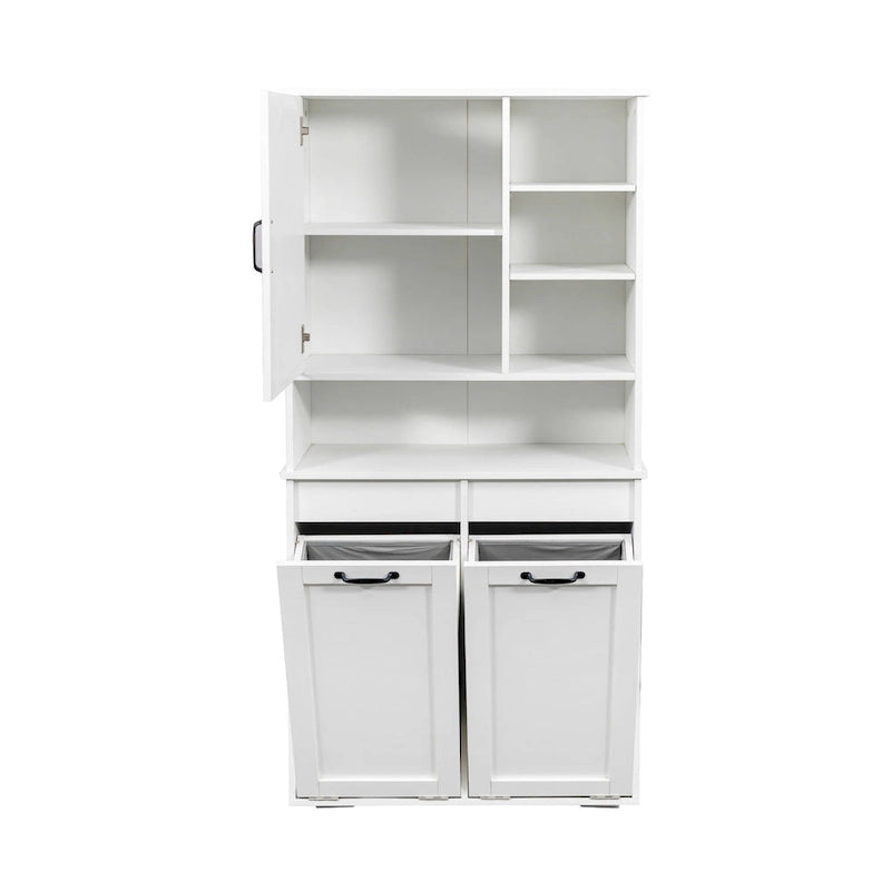 Konsolenschrank in geräuchertem Elfenbein