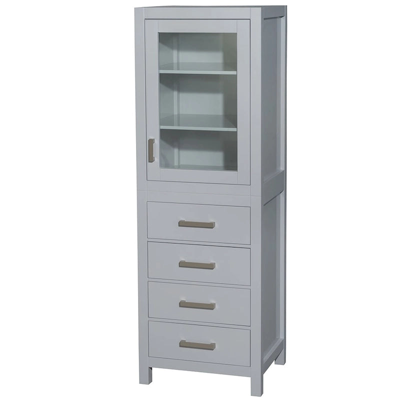 Wäscheschrank mit Tür und Schubladen
