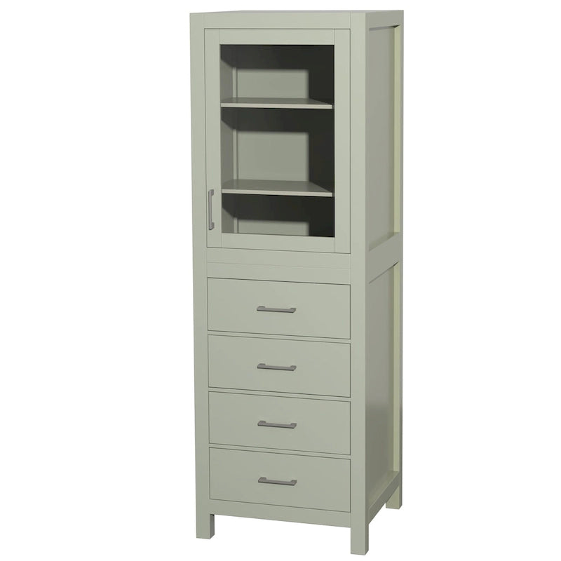Wäscheschrank mit Tür und Schubladen