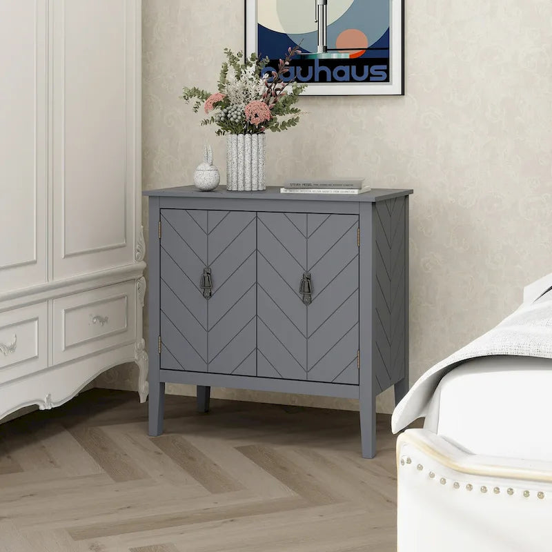 Armarios de madera con 2 puertas