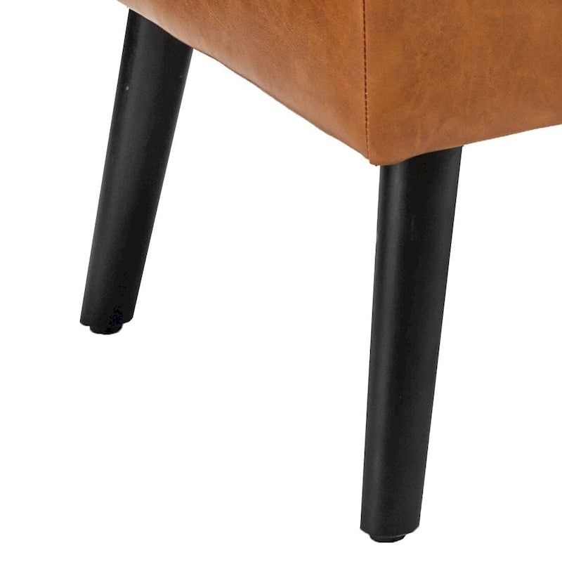 Modern Stylish Upholstered Storage Bench with Flip Top