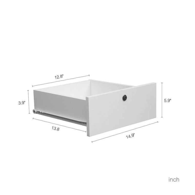 Credenza moderna bianca con contenitore, grande credenza scanalata con ripiani regolabili, mobile consolle decorativo