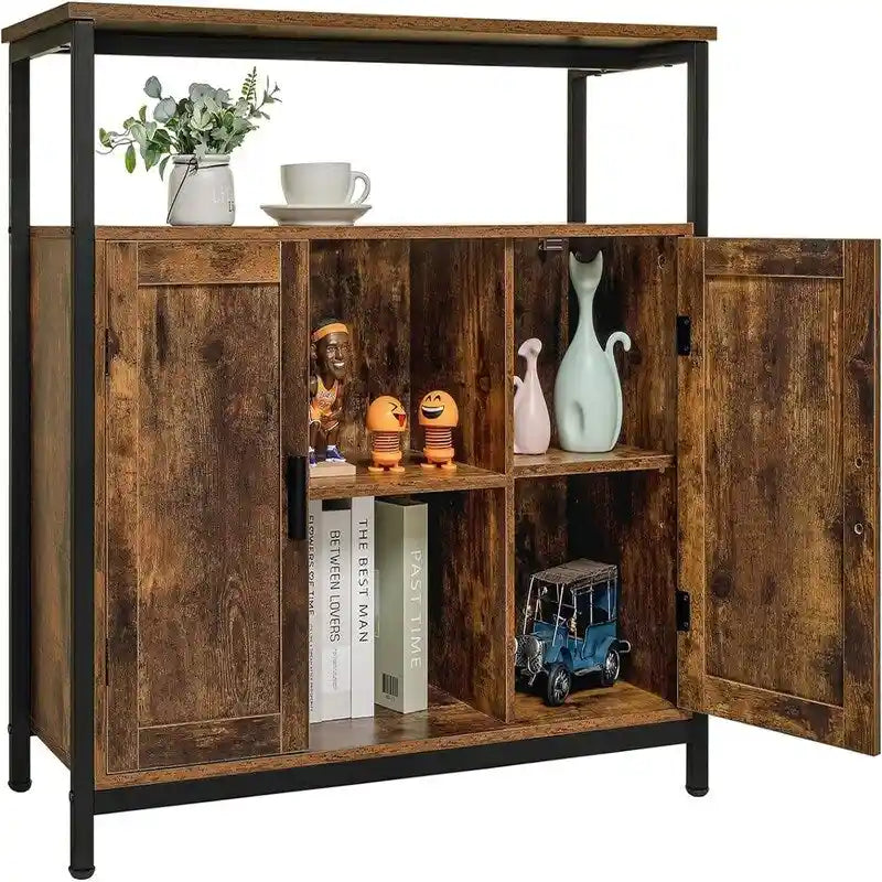 Meuble de rangement à 2 portes - 11.81P x 35.43L x 31.5H