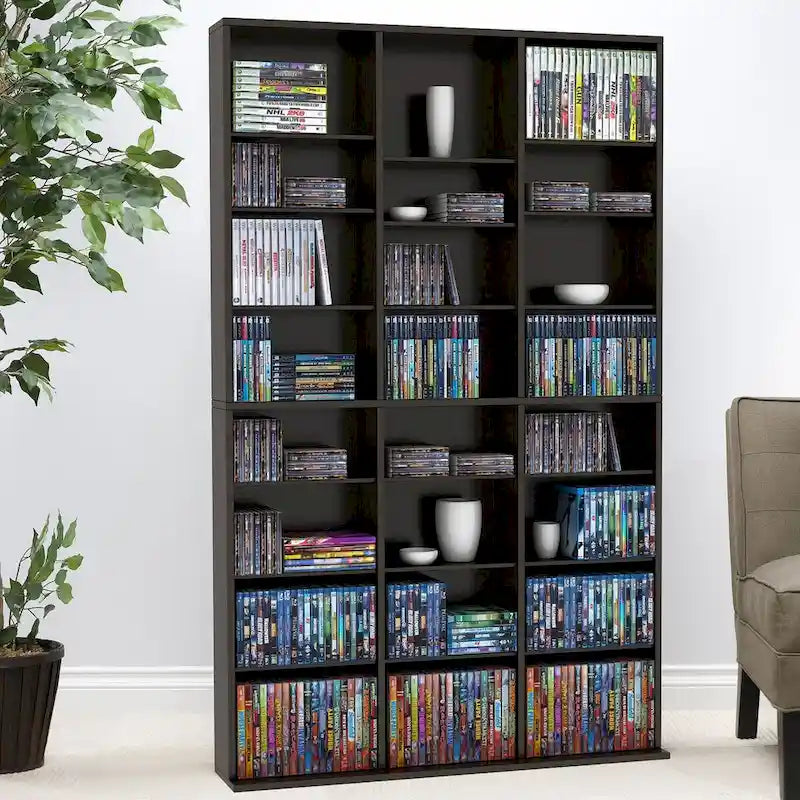 Cabinet Media Wall-Unit Espresso