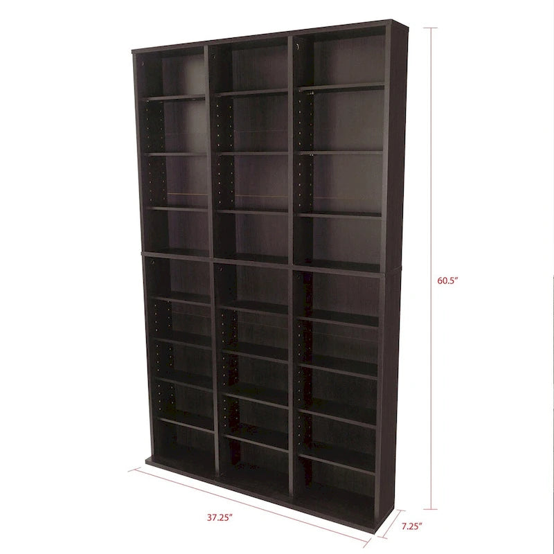 Mueble multimedia de pared Espresso
