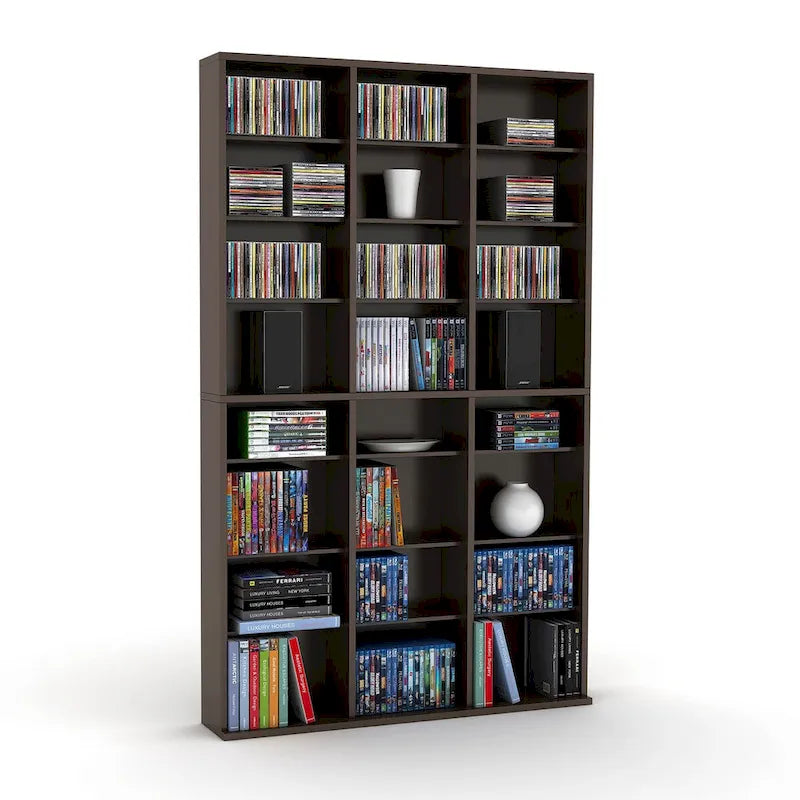 Mueble multimedia de pared Espresso