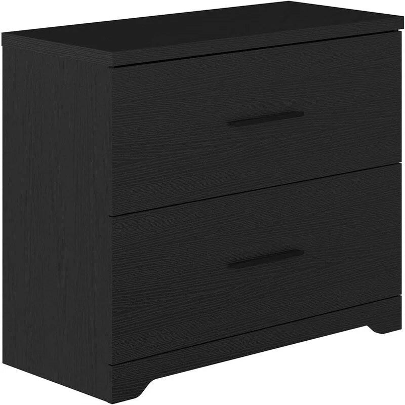 Holzhängeregistraturschrank mit 2 Schubladen - 27.17D x 33.86W x 29.33H
