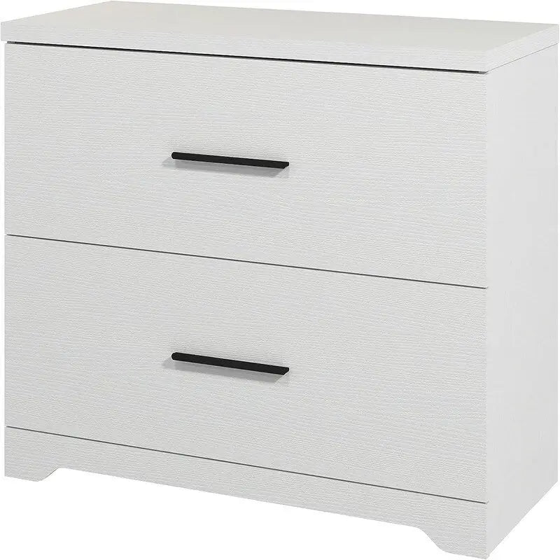 Holzhängeregistraturschrank mit 2 Schubladen - 27.17D x 33.86W x 29.33H