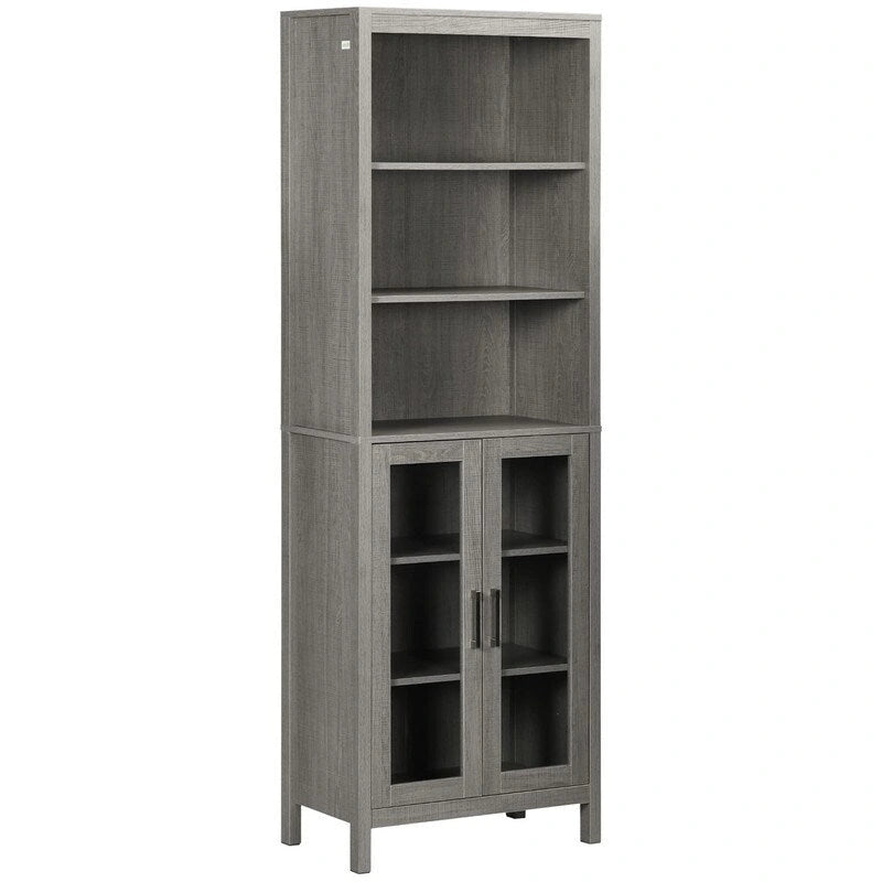 Armario alto de almacenamiento para baño - 11.75D x 20.75W x 63.75H