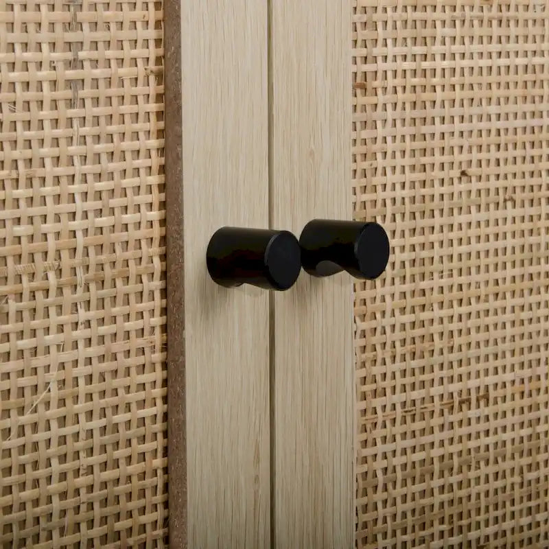Hoher freistehender Schrank mit verstellbarem Einlegeboden für Wohnzimmer, Schlafzimmer und Flur - 26.78 x 15.75 x 41.23H