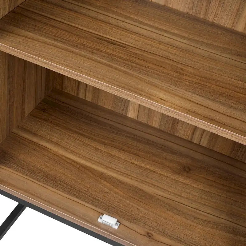 Hoher freistehender Schrank mit verstellbarem Einlegeboden für Wohnzimmer, Schlafzimmer und Flur - 26.78 x 15.75 x 41.23H