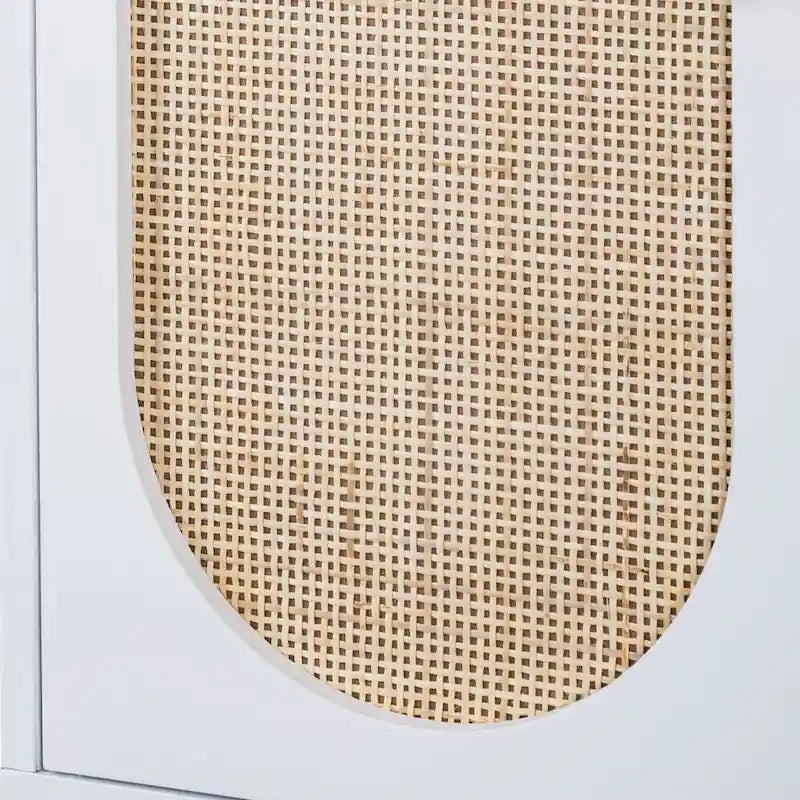 Hoher freistehender Schrank mit verstellbarem Einlegeboden für Wohnzimmer, Schlafzimmer und Flur - 26.78 x 15.75 x 41.23H